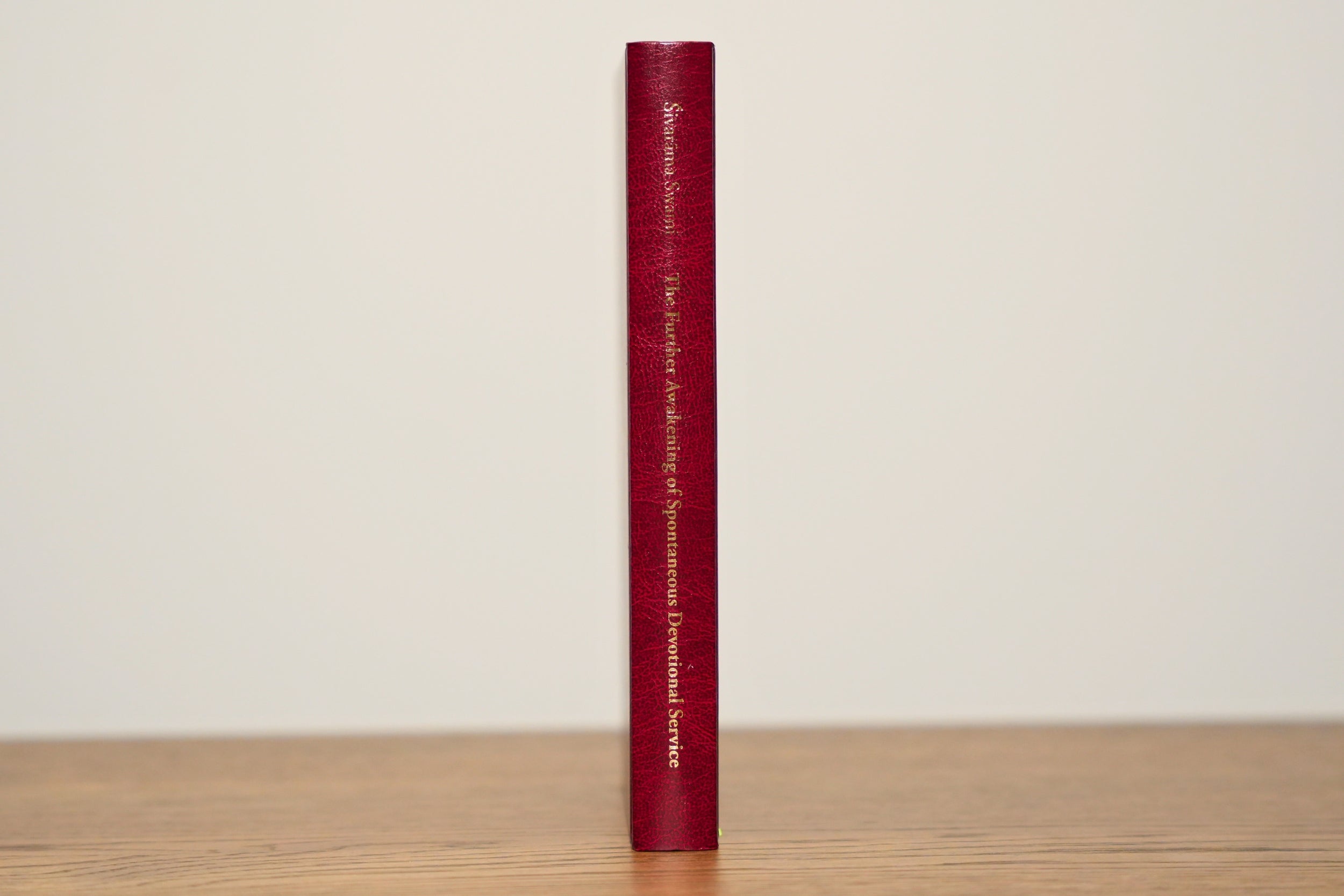 The Further Awakening of Spontaneous Devotional Service