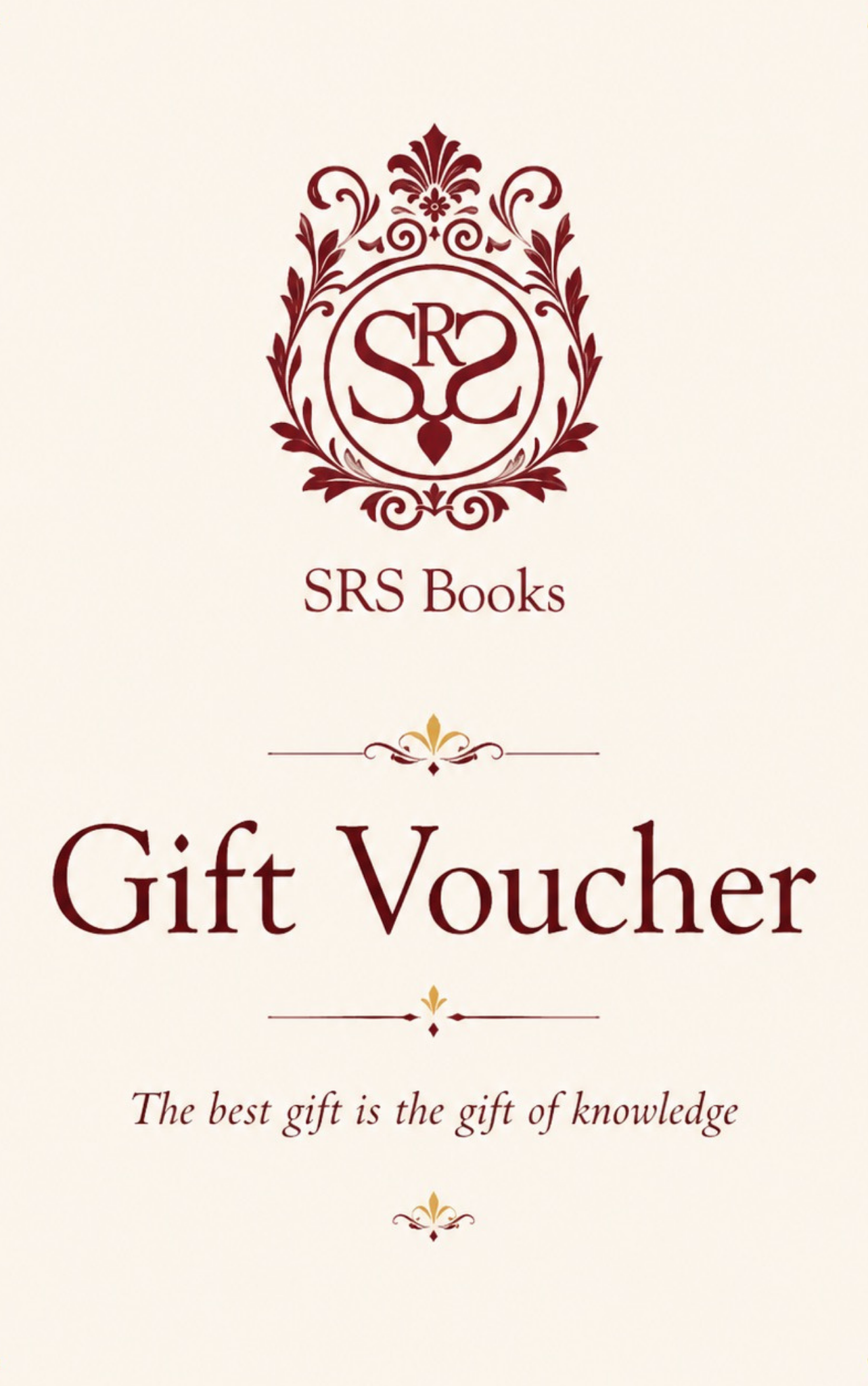 SRS Books Gift Voucher