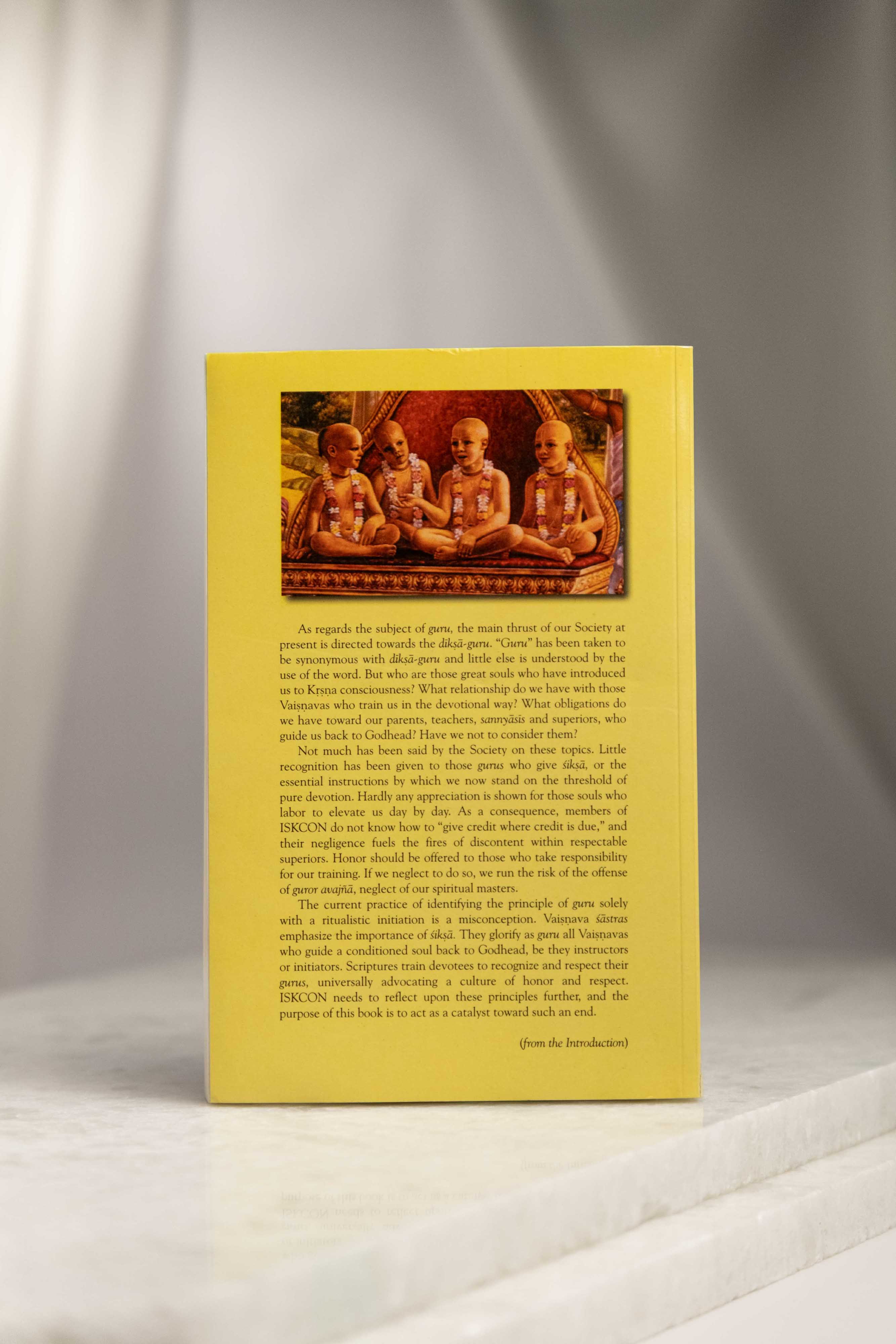 The Śikṣā-guru: Implementing Tradition in ISKCON