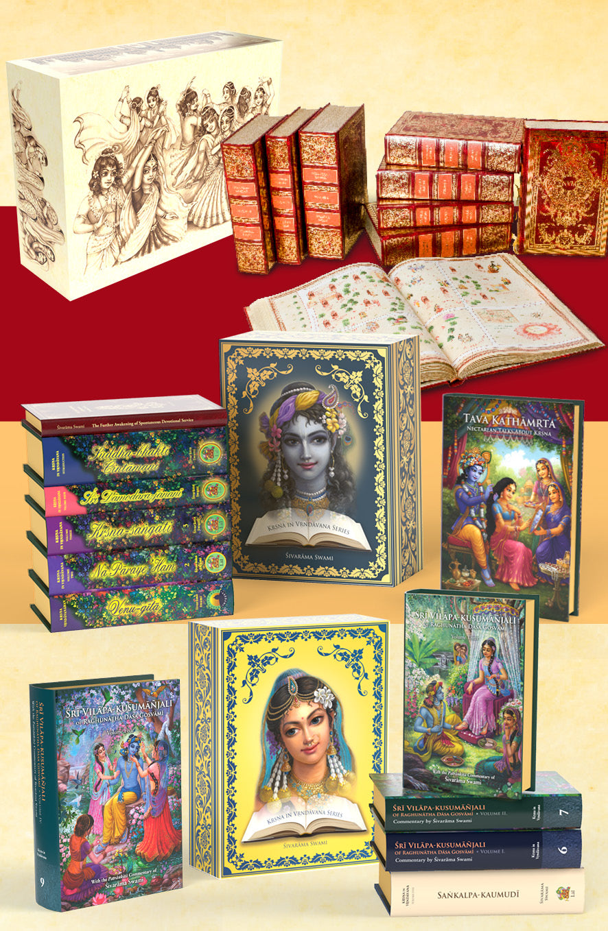 Nava-vraja-mahimā + Kṛṣṇa in Vṛndāvana Series Box Set (inc VK4 & TK) - 21 Volumes